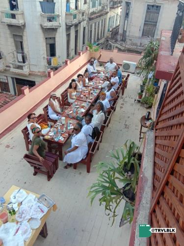 Rooftop breakfasts